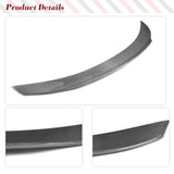 Carbon Fiber Trunk Spoiler for Mercedes Benz C Class C300 C180 C200 C250 C400 C43 C63 AMG 2015-2021 Rear Boot Lid Highkick Wing