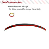 Dry Carbon Car Rear Trunk Racing Spoiler Wing for BMW 3 Series F30 F35 F80 M3 Sedan 2012-2019 Car Rear Trunk Spoiler Boot Lip