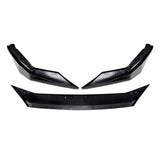 Car Front Bumper Chin Lip Side Spoiler Splitter Cover Guard Kit Protector Deflector 2021-2024 For BMW 5 Series M5 F90 LCI