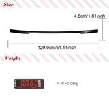 Dry Carbon Rear Car Door Tailgate Rear Trunk Lid Trim Cover for Land Rover Range Rover Sport Rear Door Tailgate Trunk Lid Lip