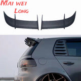 For VW Golf MK6 GTI Golf 6 R20  TDI TSI R-Line Rear Spoiler Wings AK Style Rear Trunk Roof Lip Spoiler Splitter Body Kit