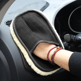 Car Cleaning Brush Cleaner Wool-like Soft Car Washing Gloves Cleaning Brush Motorcycle Washer Care Automotive Car Styling