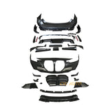 New Upgrade For bmw 3 series F30 full bodykit facelift to G82 front rear bumper bodykit