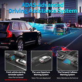 10.26" Wireless CarPlay & Android Auto Dash Cam ADAS 4K DVR Bluetooth Audio AUX GPS Navigation Dashboard Video Recorder