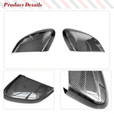 For Chevrolet Corvette C8 Stingray 2020UP Dry Carbon Mirror Cover Caps Add ON Style Real Carbon Side C8 Mirror Shell Car Kits