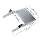 Motorcycle Trunk Mount Rack w/ Docking Kit For Harley Touring Tour Pak Pack 1997-2008