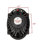 Motorcycle Saddle Bag Lids 5"X7" Speaker For Harley Touring Electra Road Glide King FLH FLTR FLHX FLHR FLHTK FLHRC FLHT 14-23