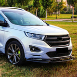 For Ford Edge Front Bumper Split Lip Body Kit Spoiler Diffuser Deflector 2015-2022 High Quality Sports Modification Accessory