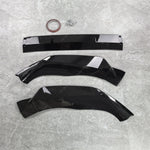 For Bmw X3 G01 X4 G02 Lci 3pcs Front Bumper Splitter Lip Spoiler Diffuser X3 X4 iX3 20i 20d 30i 30d 30e M40i M40d Bodykits 2021-