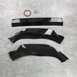 For Bmw X3 G01 X4 G02 Lci 3pcs Front Bumper Splitter Lip Spoiler Diffuser X3 X4 iX3 20i 20d 30i 30d 30e M40i M40d Bodykits 2021-