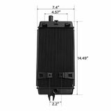 Motorcycle Engine Radiator Water Cooler Cooling Fit For Triumph Street Twin Street Scrambler Bonneville T100 T120 Thruxton 1200