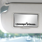 car sticker Passenger princess  funny creative stickers for car rearview mirrors 15*2.3cm