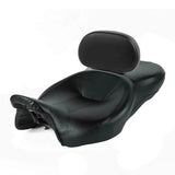 Motorcycle Driver Passenger Seat With Rider Backrest For Harley Touring Road King Road Glide Electra Street Glide 2009-2023