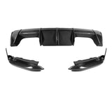 For BMW M3 G80 M4 G82 G83 MP Style Carbon Fiber Back lip Car Rear Bumper Diffuser Splitters Spoiler Car Accessories body kit