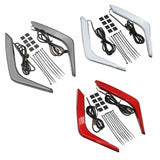 Motorcycle LED Rear Saddlebag Light Accent For Honda Goldwing 1800 GL1800 2018-2024 Red Smoked Clear Lens