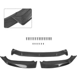 For Audi A4 S4 B9 S-Line 2017 2018 2019 Front Bumper Splitter Spoiler Lip