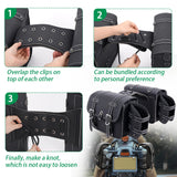 Motorcycle Saddlebags - Large Capacity Waterproof Side Bags for Harley Sportster XL 883, Honda, Yamaha, Suzuki Durable Black