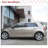 Carbon Fiber Car Rear Roof Racing Spoiler For Volkswagen VW Golf 7 VII MK7 Base Rear Trunk Spoiler Wing 2014~2016 No GTI or R