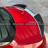 Spoiler Wing Fits For 2017-2021 Alfa Romeo Giulia Real Carbon Fiber Rear Trunk Lip Spoilers Wings Car Accessories Decorative Kit