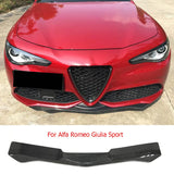 Carbon Fiber Car Front Lip Chin Protector Bumper Apron Splitters for Alfa Romeo Giulia Quadrifoglio Base/Sport Sedan 2015 - 2018