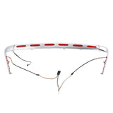 Motorcycle Trunk & Saddlebags Trim Cover LED Lights For Honda Goldwing GL1800 2001-2011