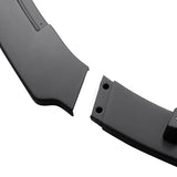 High Quality 3 Piece Car Front Bumper Splitter Lip Diffuser Chin Spoiler Guard For VW For Golf MK6 GTI 2010 2012 2013 Body Kit