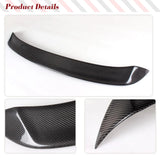For Volkswagen VW Golf 6 VI MK6 Base 2010-2013 Real Carbon Fiber Roof Spoiler Rear Window Lip Visor Wind Spoiler Wing