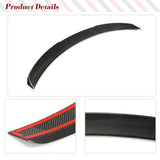 Rear Trunk Spoiler Carbon Fiber Wing For BMW 4 Series G26 M Sport Sedan 430i 440i 2021 2022 Car Tail Trunk Boot Lip Wing Spoiler