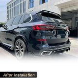 ABS Gloss Black Rear Trunk Roof Spoiler Wings for BMW X5 G05 LCI M Sport 2024 Car Racing Rear Spoiler Boot Lid Wing Lip Body Kit