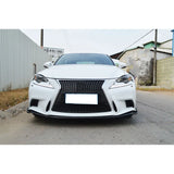 Carbon Fiber/FRP Front Bumper Lip Chin Spoiler For Lexus IS250 IS350 IS F Sport Sedan 4 Door 2014-2016