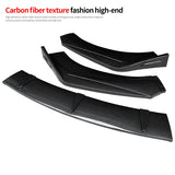 For VW Passat B7 2011-2015 Car Front Bumper Lip Body Kit Chin Spoiler Protector Side Skirts Extensions Rear Wrap Angle Accessory