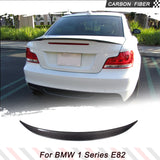 Carbon Fiber/FRP Car Rear Trunk Boot Wing Racing Spoiler For BMW 1 Series 125i 135i E82 Coupe 2008-2012 Car Rear Trunk Spoiler
