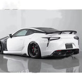 Carbon Fiber Rear Trunk Wing For Lexus LC500 LC500h Bodykit Tail Wing Rear Spoiler Lip Wings Ducktail
