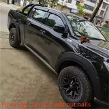 Car Fender Flares Arch Wheel Eyebrow Protector Mudguard Sticker for Great Wall cannon POER 2023
