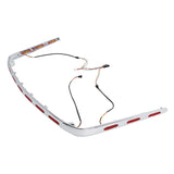 Motorcycle Trunk & Saddlebags Trim Cover LED Lights For Honda Goldwing GL1800 2001-2011