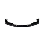 ABS Front Bumper Lip Spoiler Body Kit Splitter Cover for BMW F95 X5M 2019+ 3 Segments Carbon Look