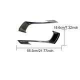 Carbon fiber 718 front bumper canard for Porsche 718 Boxster Cayman 2 doors 2016-2019