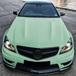For Mercedes Benz C Class W204 C63 AMG 2011 2012 2013 2014 Front Bumper Spoiler Separator Lip Diffuser Body Modification Kit