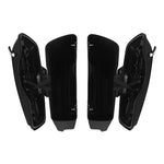 Motorcycle 5" Extended Saddlebags 5"x7" Speakers Cutout For Harley Touring Road King Glide 2014-2024