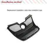 Carbon Fiber Car Front Bumper Kidney Grille For Volkswagen Golf 5 GTI MK5 2005-2008 Replacement Styel Real Carbon Racing Grilles