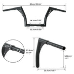 10'' 12'' 14'' 16''18" 20" Rise 1.25"Handlebar Bar For Fit Harley Sportster XL Softail FLST FXST