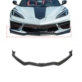 WINTOP Real Carbon fiber C8 Front Bumper Lip For Chevrolet Corvette Stingray C8 2020-2022