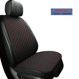 Large Flax Car Seat Cover Protector Linen Front Rear Back Cushion Protection Pad Mat Backrest for Auto Interior Truck Suv Van