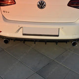 For VW Golf 7 7.5 MK7 MK7.5 GTI Facelift MAXTON Style Car Rear Bumper Lip Diffuser Tuning Body Kit Splitter Spoiler 2017-2020