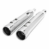 Motorcycle Slip On Dual Exhaust Mufflers Pipes For Harley Electra Road Glide King Touring Road Street Glide CVO FLHTKSE 17-22