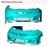 Carbon Fiber Front Bumper Lip Spoiler for BMW 3 Series G20 M340i 330i Bumper 2018 - 2022 Front Bumper Lip Spoiler