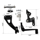 Motorcycle Mid Controls Shift Brake Side For Harley Sport Glide FLSB Fat Bob FXFB FXFBS 2018-2023