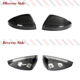 Dry Carbon Replacement Style Side Car Rearview Mirror Caps Covers for Audi R8 V10 GT RWD Car Side Mirror Caps