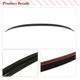 Carbon Fiber Rear Trunk Racing Spoiler Boot Lip Wing For BMW 6 Series G32 GT 640i 2017-2022 Car Rear Boot Lid Spoiler Wing Lip