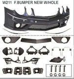 Front Bumper For W211 with PDC